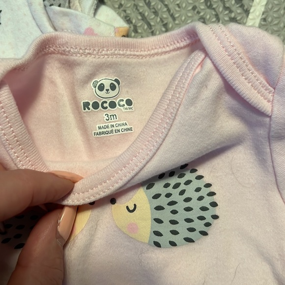 Rococo onsies (x2)-3M - Picture 2 of 9